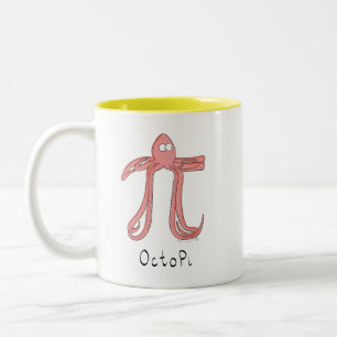 Octopus Niedlich Mathe Pi Day Coffee Tasse