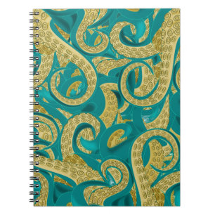Octopus-Notebook - Art Notizblock