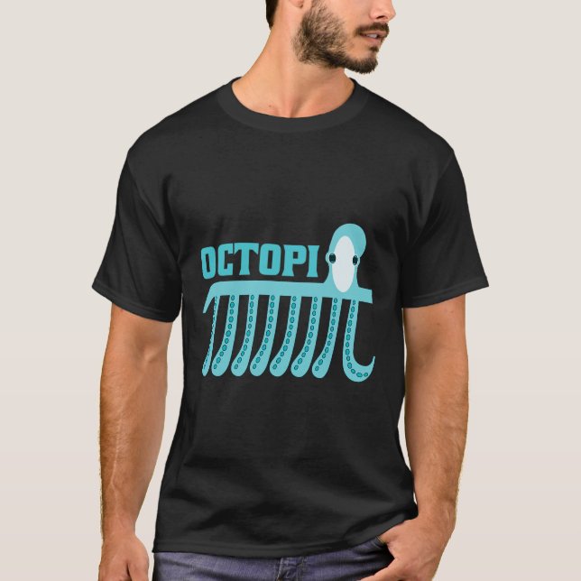 Octopus Octopi Math T-Shirt (Vorderseite)