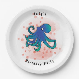 Octopus-Party Pappteller