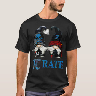 Octopus Pi Day Symbol & Pirate Spiele für den Funn T-Shirt