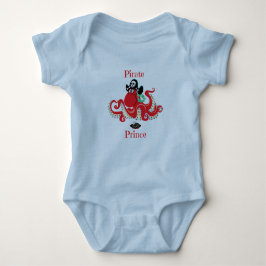 Octopus Pirate Prince Baby Bodysuit Strampler
