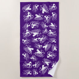 Octopus pourpre - Serviette de plage