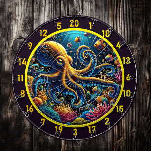 Octopus Reef Adventure Dartboard Dartscheibe