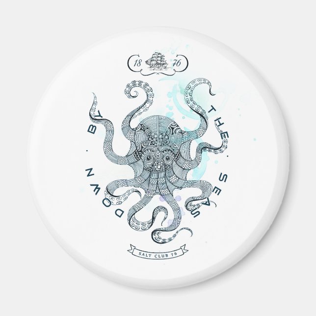 Octopus - Salzklub 76 - Unterhalb des Meeres Magnet (Vorne)