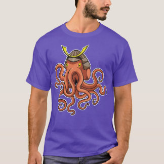 Octopus Samurai Martial Arts T-Shirt