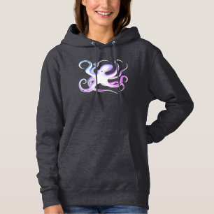 Octopus-Silhouette Hoodie