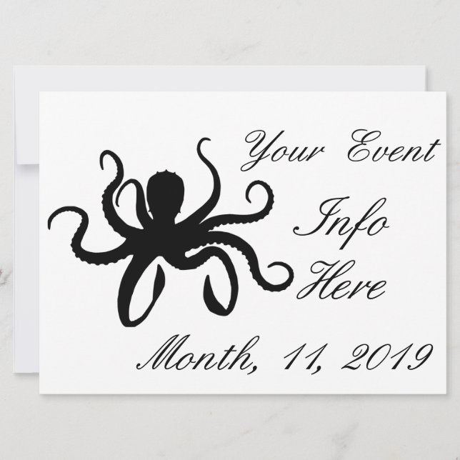 Octopus Silhouette Thunder_Cove (Vorderseite)