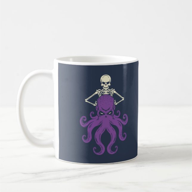 Octopus Skeleton Kaffeetasse (Links)