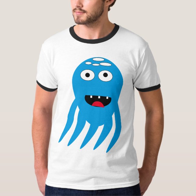 Octopus T Shirt (Vorderseite)
