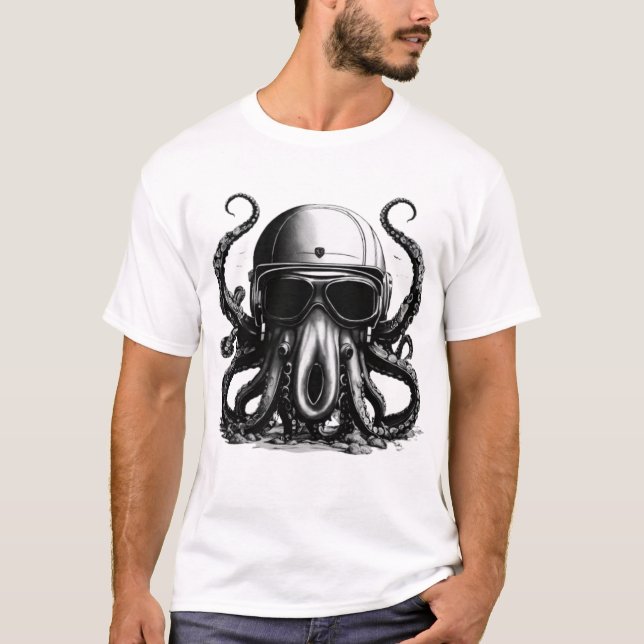 Octopus-T - Shirt (Vorderseite)