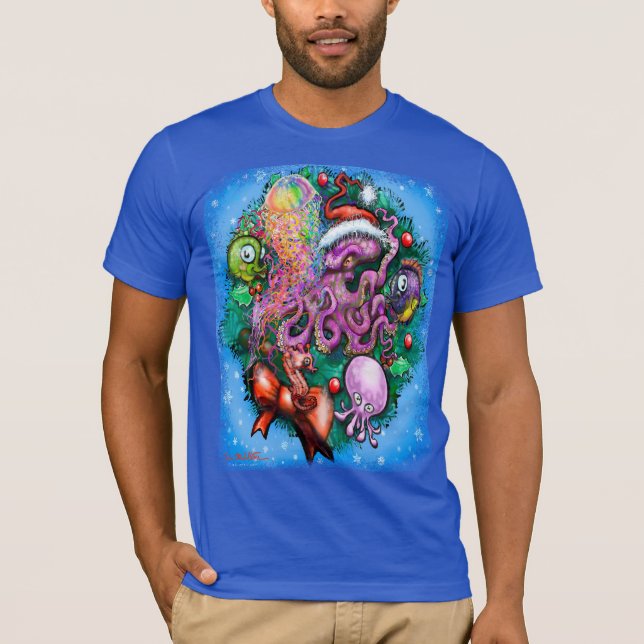 Octopus-T - Shirt (Vorderseite)