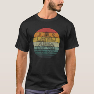 Octopus Vintag Retro Art T-Shirt
