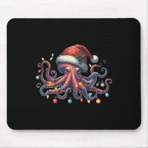 Octopus WeihnachtsLICHT Octopus Animus Mousepad