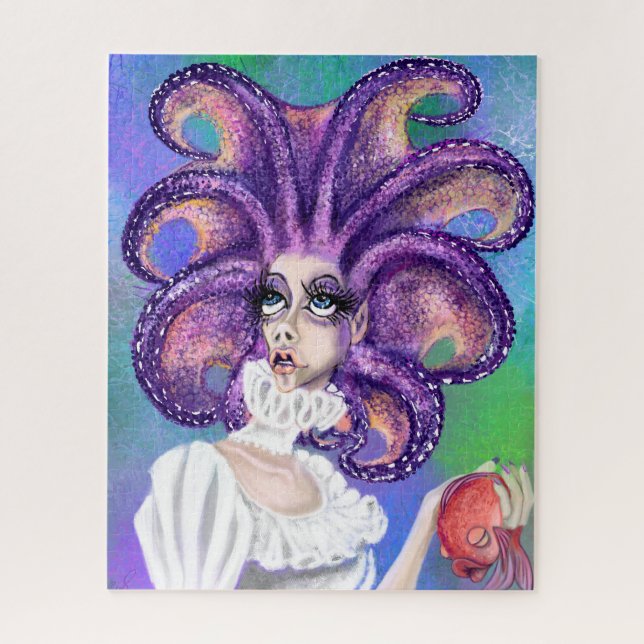 Octopus Woman Puzzle (Vertikal)