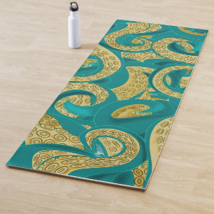 Octopus Yoga Mat Modernes Design Yogamatte