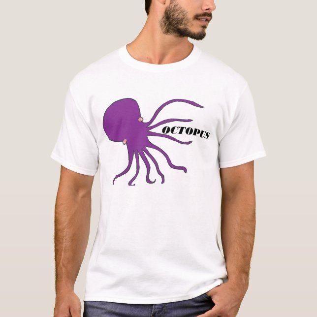 octopusfjfjfjfjfj T-Shirt (Vorderseite)