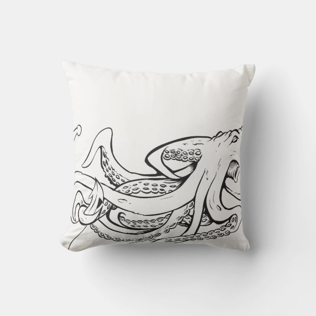 Octopuss avec l'Ancre - coussin ! (Recto)