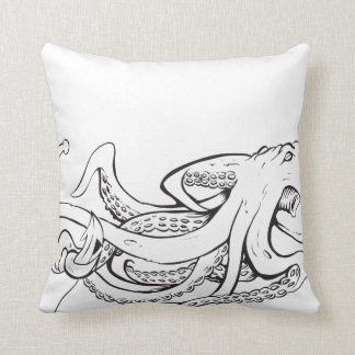 Octopuss avec l'Ancre - coussin !