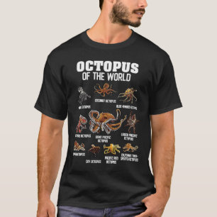 Octopustiere des Weltnaturmeeres T-Shirt