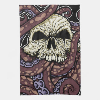 Octoskull Küchentuch