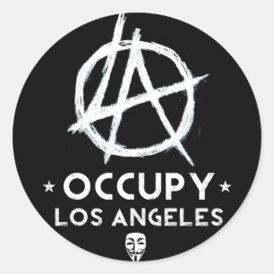 Ocuupy LA Aufkleber