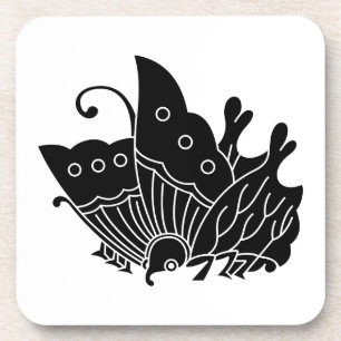 Oda-Schmetterling Getränkeuntersetzer