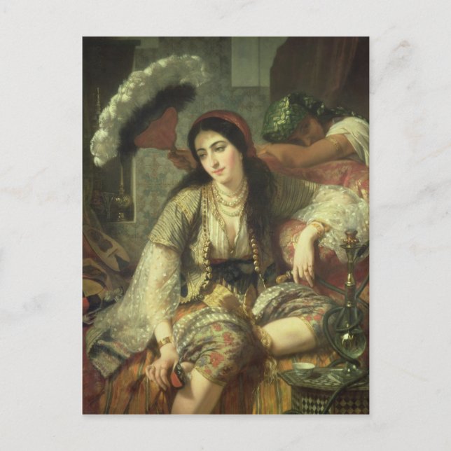 Odalisque Postkarte (Vorderseite)