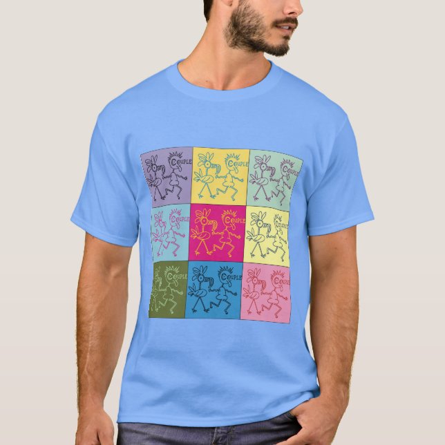 Odd Couple Theaterplakatdesign T-Shirt (Vorderseite)