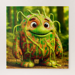 Odd Friends - Gooey Green Monster Poster