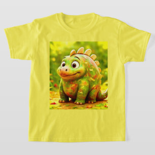 Odd Friends - Niedliches Chubby Dino Poster T-Shirt
