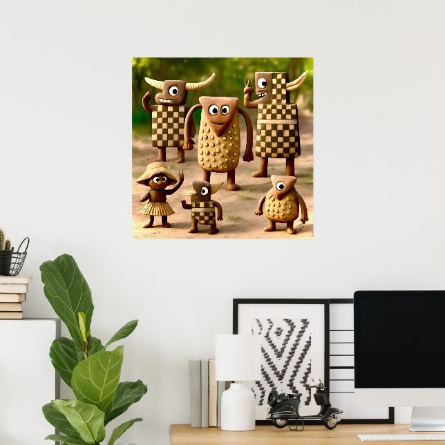 Odd Friends - Poster du clan de l'outil de vérific (Bureau à domicile)