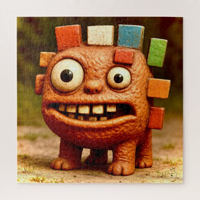 Odd Friends - Rainbow Block Monster Poster (Vertikal)
