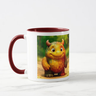 Odd Friends - Rainbow Tile Monster Poster Tasse