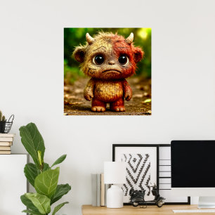 Odd Friends - Triste Baby Demon Poster