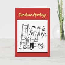 Odd Job Handyman Weihnachtskarte