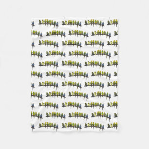 Odd One Out Fleece Blanket (Farbe auswählen)