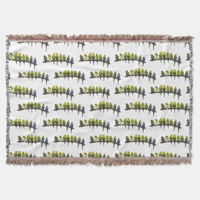 Odd One Out Throw Blanket (Farbe auswählen) Decke (Vorderseite)