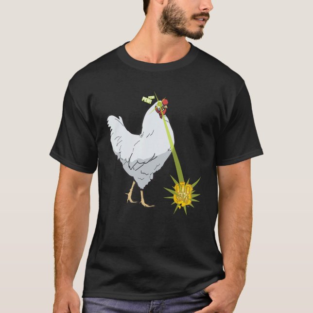 Odd Squad Laser Chicken Shirt 1 (Vorderseite)