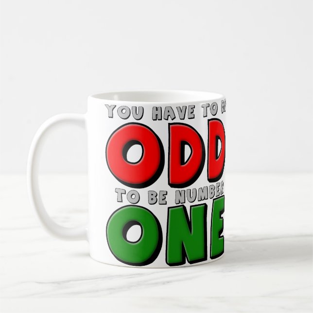 Odd wäre Nummer eins Kaffeetasse (Links)