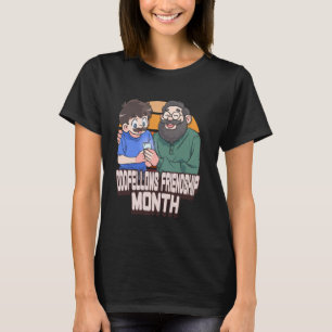Oddfellows Freundschaftsmonat Großer Freund Beglei T-Shirt