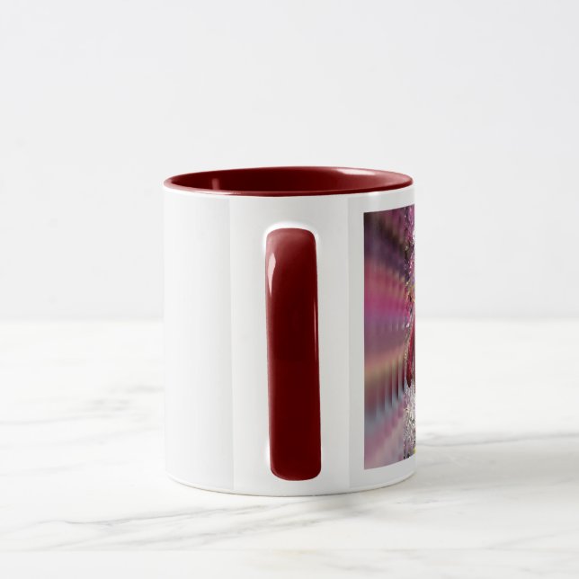 OddFriends Pink Creature-Tasse Tasse (Griff)