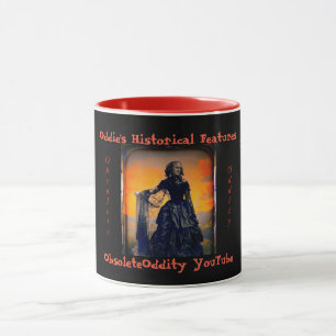 Oddies historische Eigenschaften - schwarze Tasse