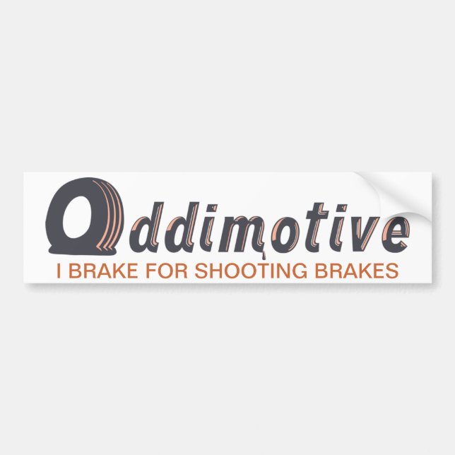 Oddimotive Schießen-BremsAutoaufkleber Autoaufkleber (Vorne)