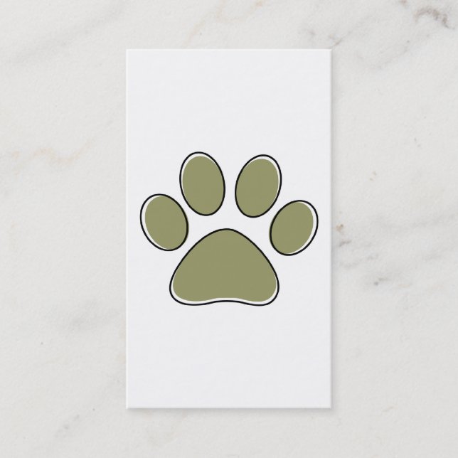 oddRex Hundewanderer-Briefmarkenkarte Treuekarte (Vorderseite)
