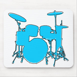oddRex-Schlagzeug Mousepad
