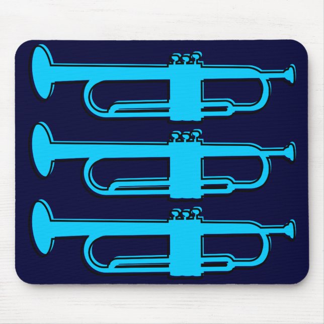 oddRex Trompeten Mousepad (Vorne)