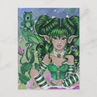 "Ode à l'ours vert" Carte postale