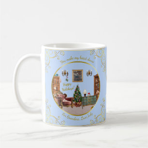 Ode an das Nussknacker-Ballett Blau Individuelle F Kaffeetasse