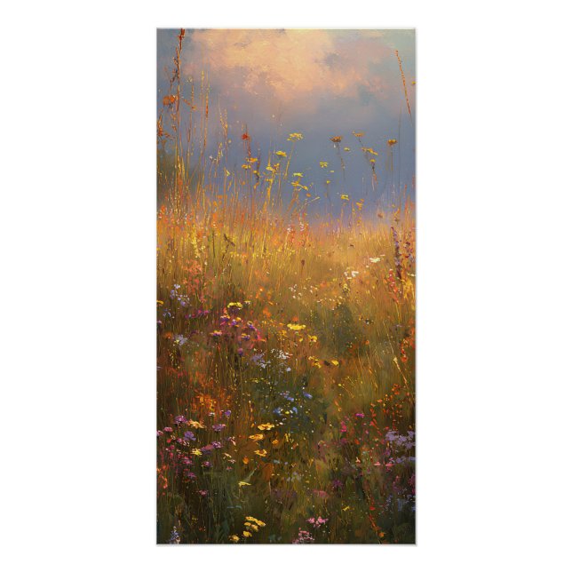 Ode an den Herbst 1 Poster (Vorderseite)